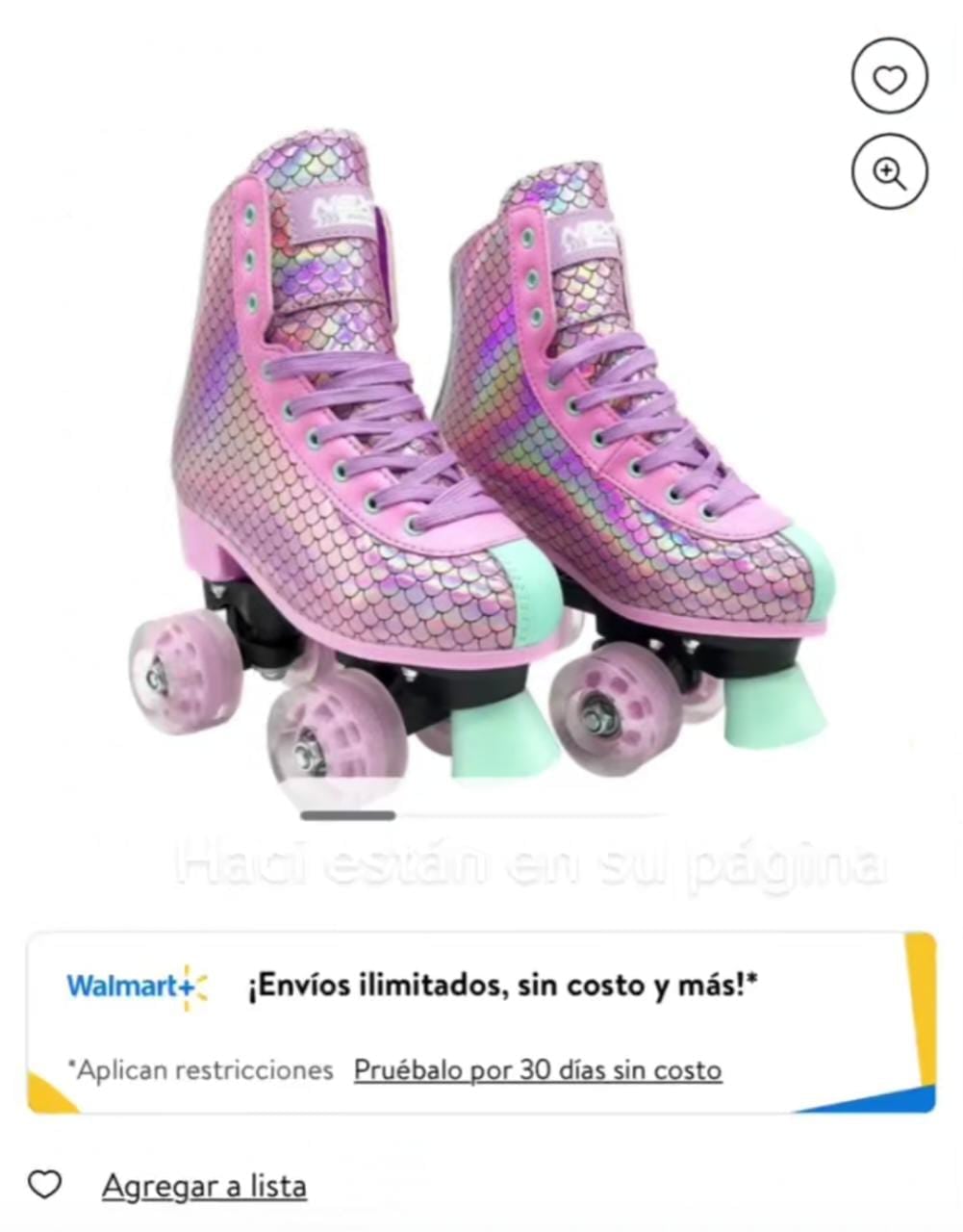 Patines en Walmart