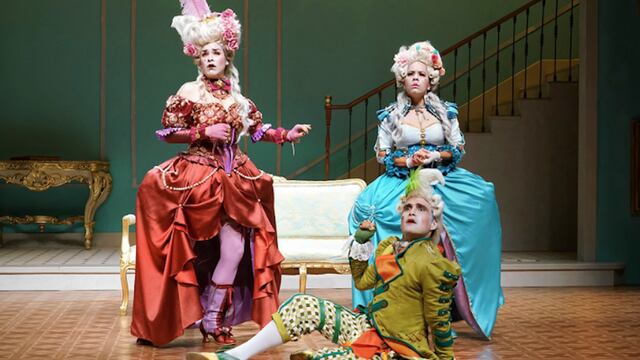 Preciosas ridículas, puesta en escena de Molière.