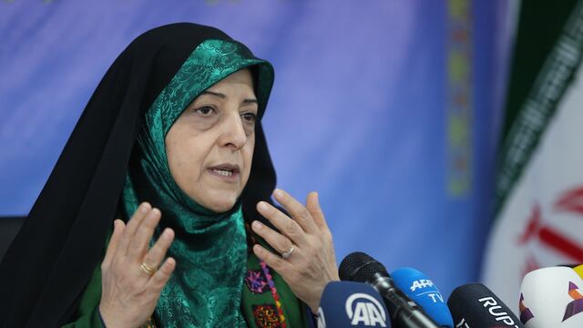 Vicepresidenta de Irán