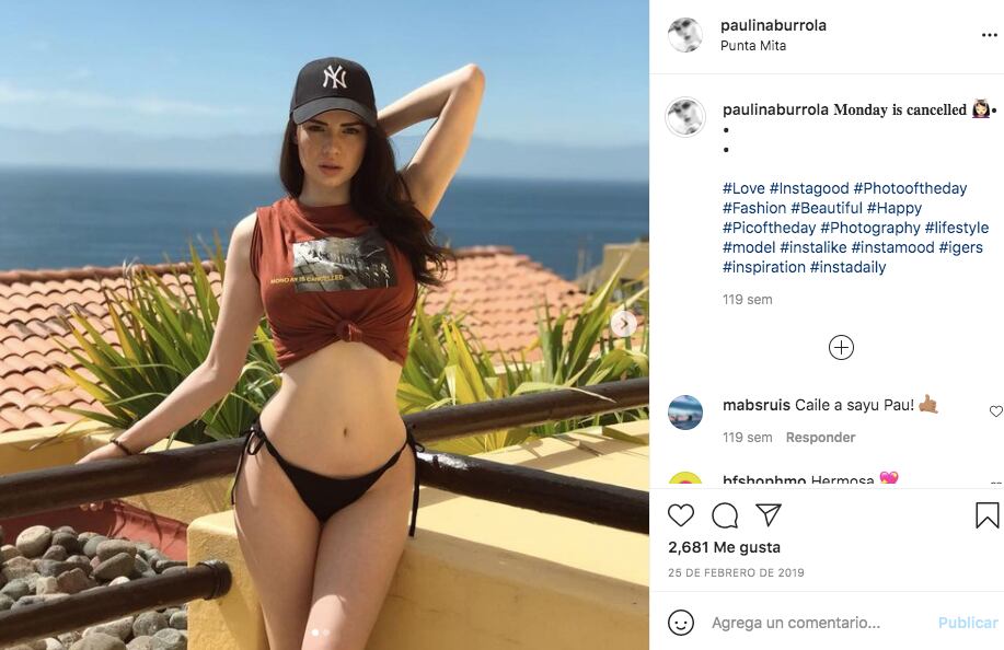Modelo Paulina Burrola