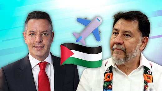 Alejandro Murat respalda viaje de Gerardo Fernández Noroña a Palestina
