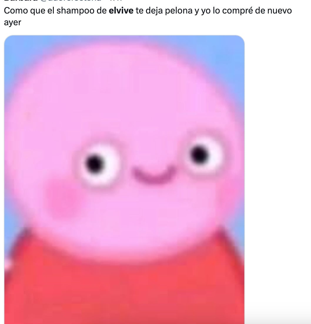 Los memes del Shampoo Elvive Morado con ácido hialurónico