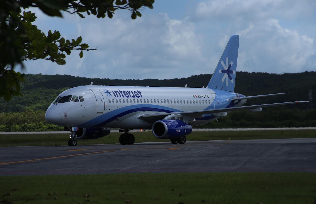 Interjet es una aerolínea propiedad del empresario Miguel Alemán.