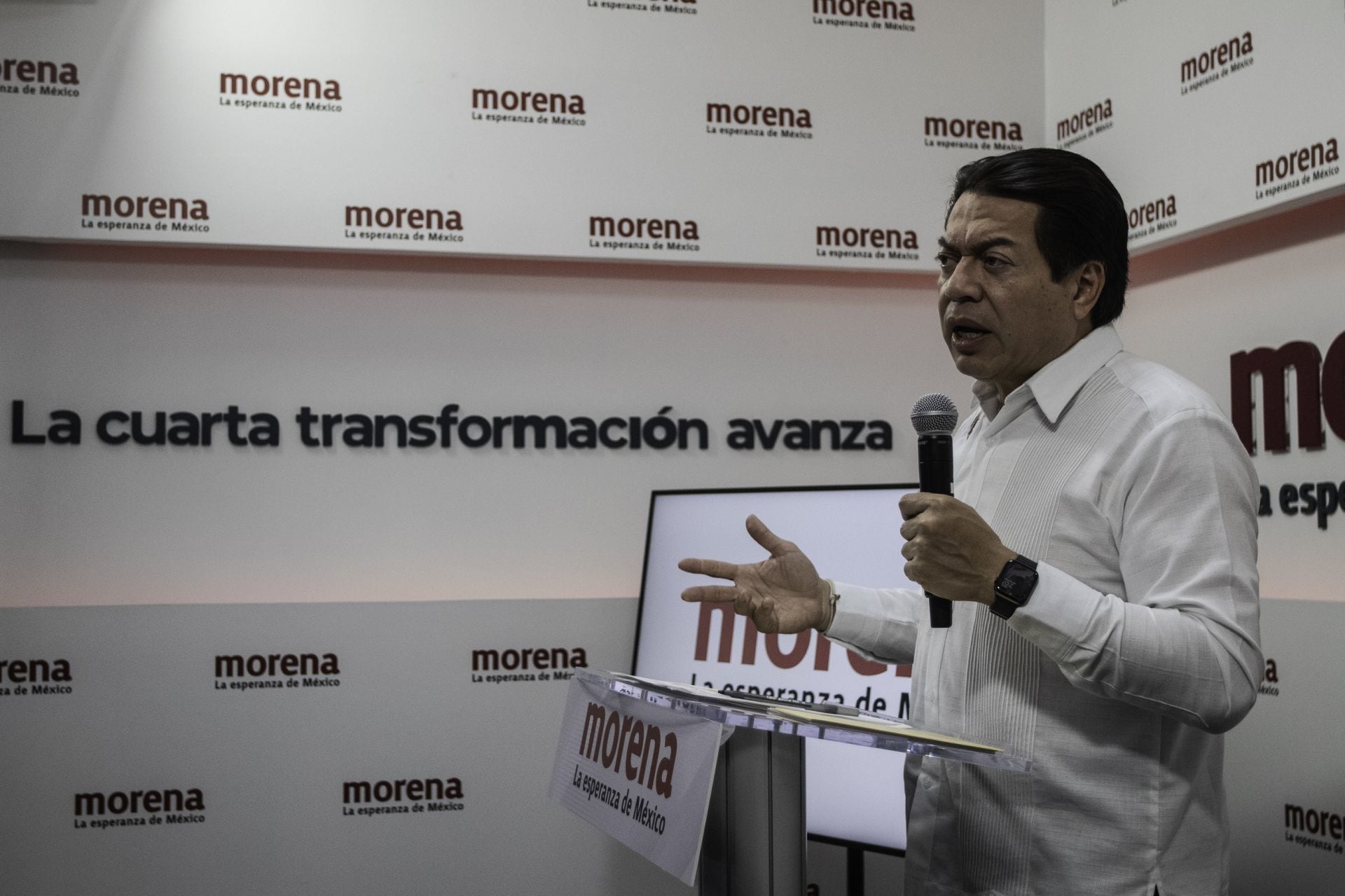 Mario Delgado, dirigente de Morena