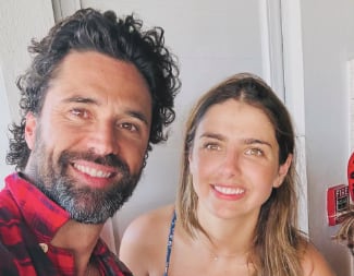 Matías Novoa y Michelle Renaud