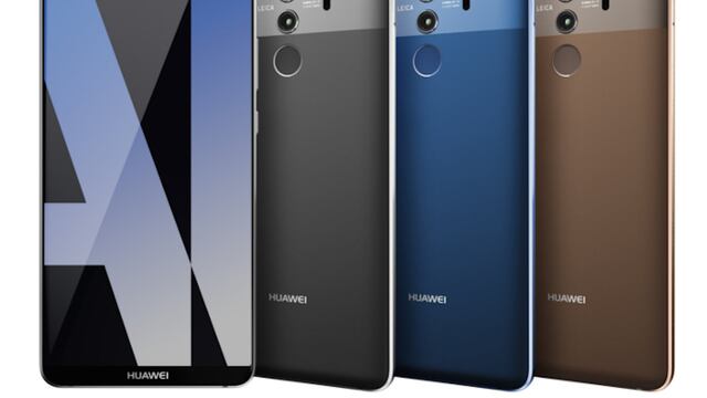 Supuestas imágenes filtradas del Huawei Mate 10.
