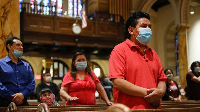 Coronavirus en iglesias