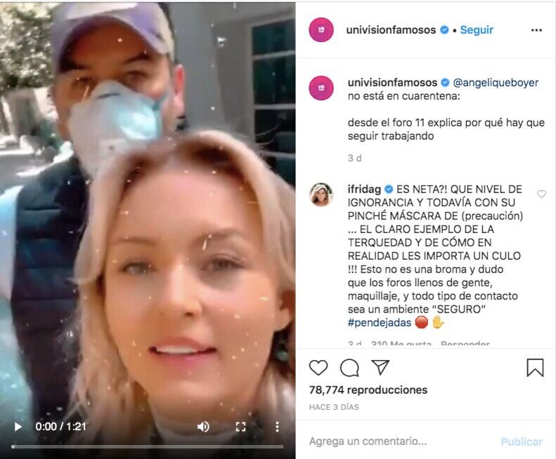 Frida Sofía insulta a Angelique Boyer