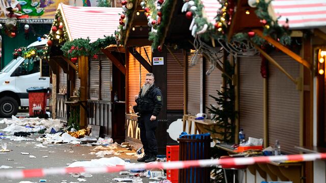 Mercado navideño en Magdeburgo, Alemania