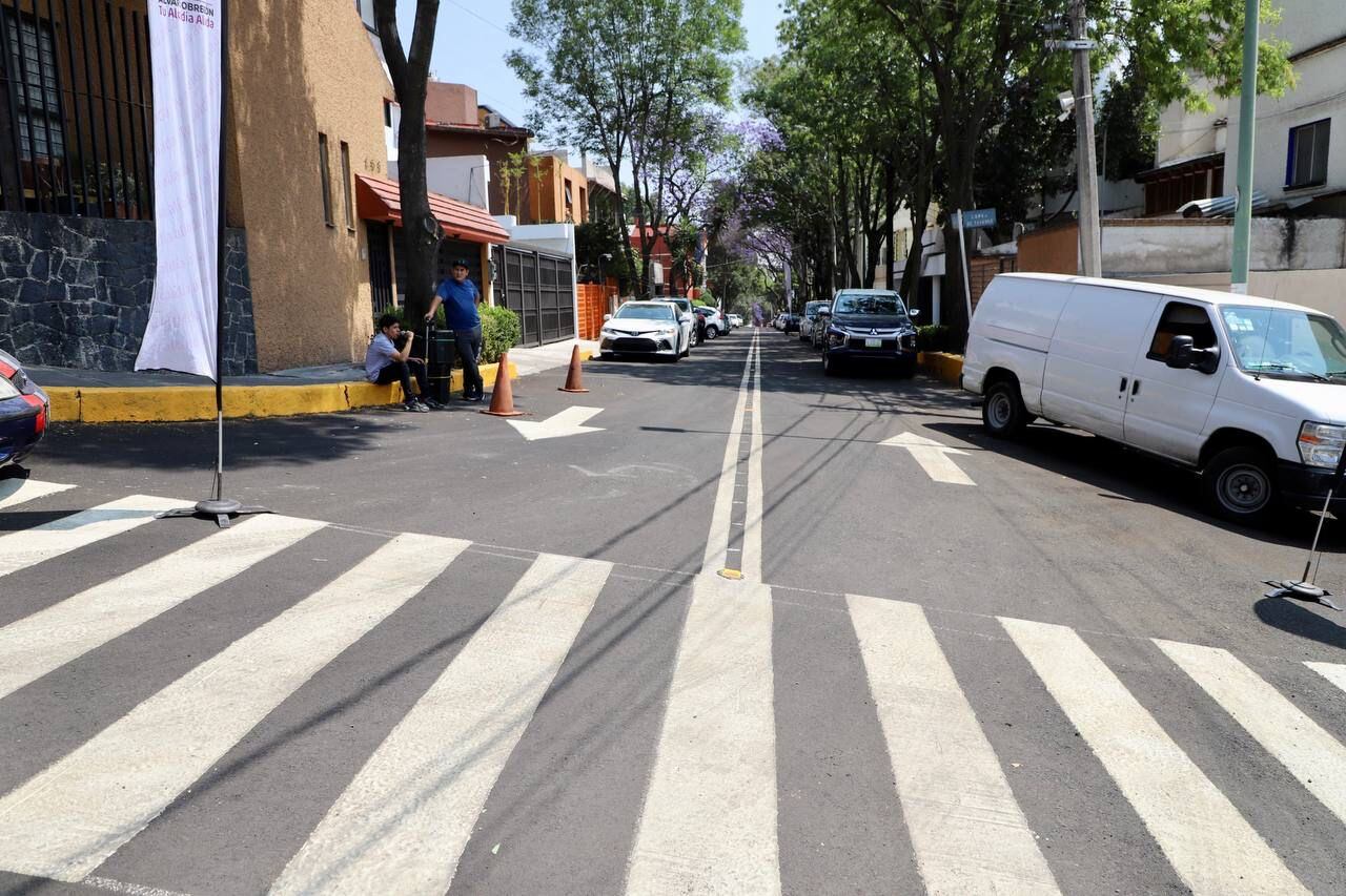 Obras en la Álvaro Obregón