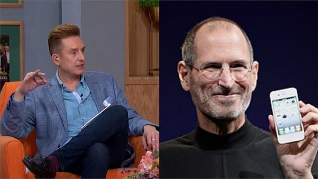 Daniel Bisogno y Steve Jobs