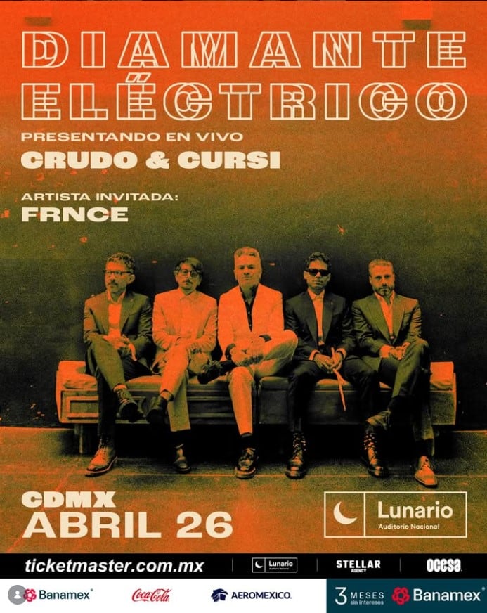 Diamante Eléctrico, banda