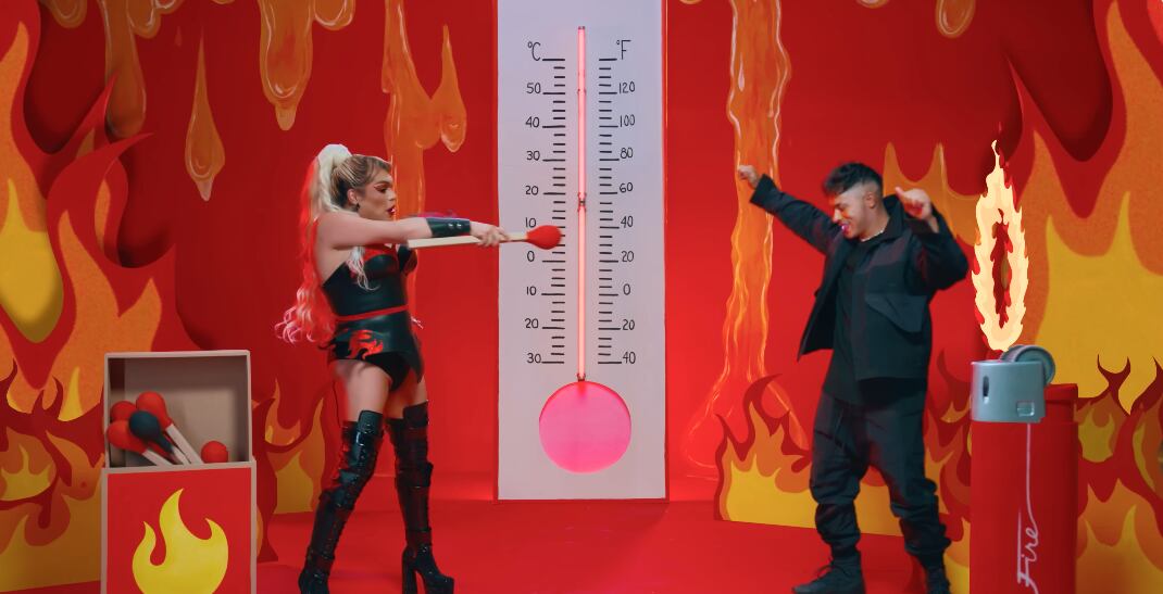100to y pico, canción de Wendy Guevara y Jawy Méndez