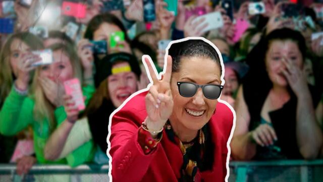 Claudia Sheinbaum triunfa en Los Ángeles, ciudad que visitó debido a la gran cantidad de mexicanos que viven en el lugar.