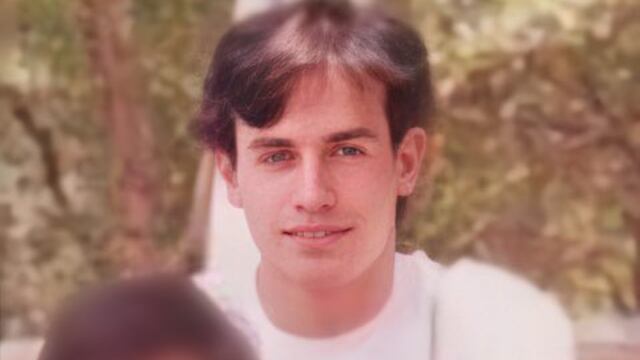 Hugo López-Gatell en su juventud.