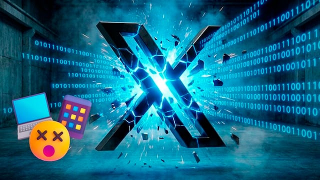 Caída de X afecta app y sitio web