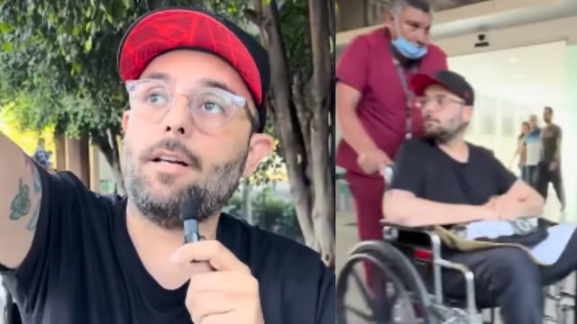 La emotiva salida del hospital de Ricardo Casares.