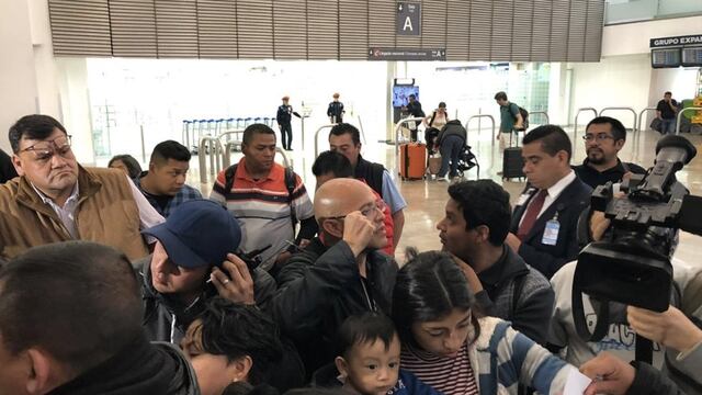 Los papás bloquearon el acceso