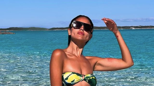 Eiza González presume su paradisíacas vacaciones