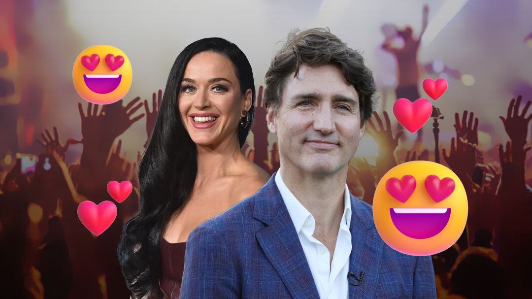 Katy Perry confirma su noviazgo con Justin Trudeau durante un concierto