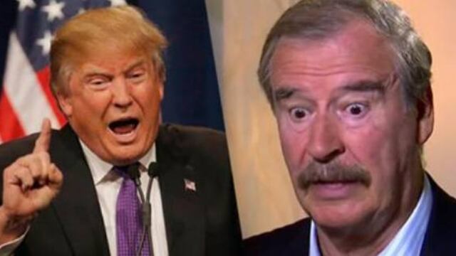 Vicente Fox y Donald Trump