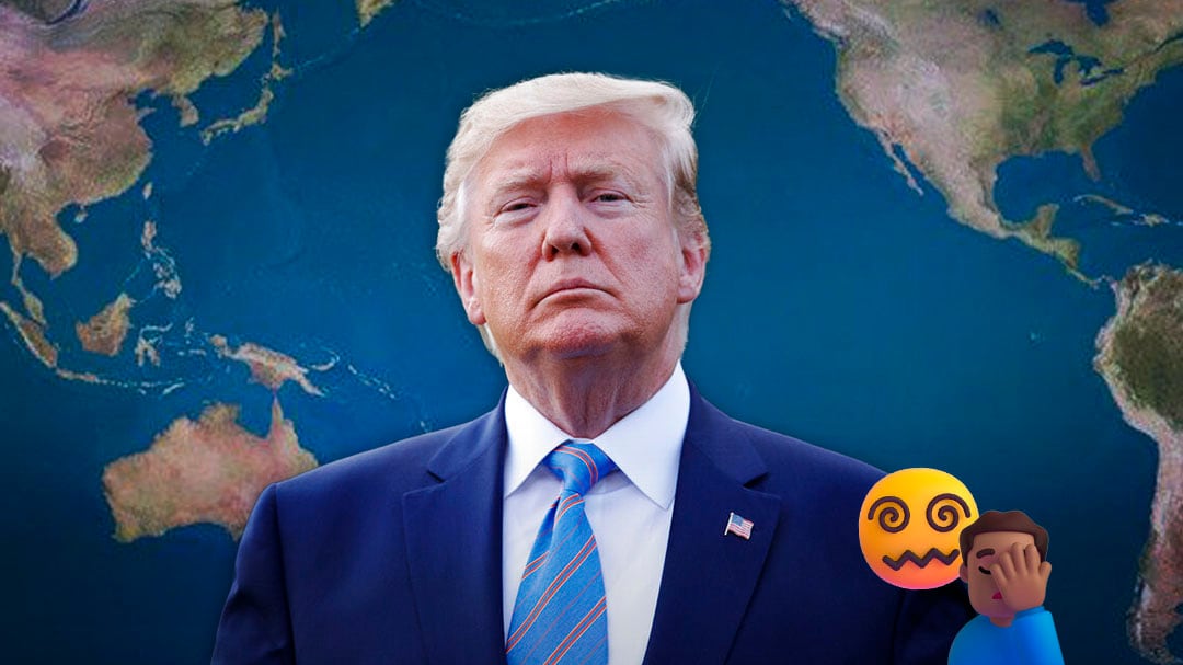 “Necesitamos un río y un océano”: Trump ahora busca cambiar el nombre del Atlántico y el Pacífico