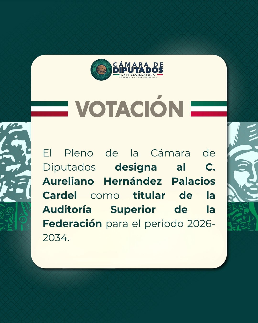Aureliano Hernández Palacios Cardel es el nuevo titular de la ASF