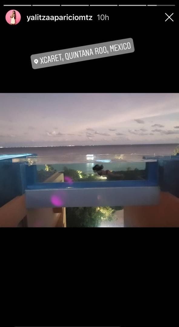 Yalitza Aparicio en Xcaret, México