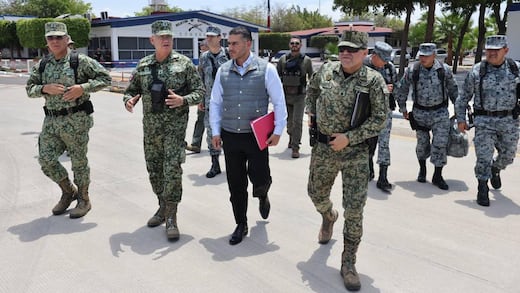 Omar García Harfuch regresó a Sinaloa por instrucción de Claudia Sheinbaum; no llegó solo