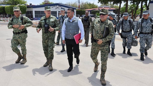 Omar García Harfuch regresó a Sinaloa