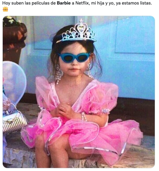Memes de las películas de Barbie en Netflix