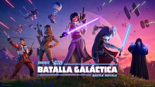 Fornite Batalla Galáctica de Star Wars