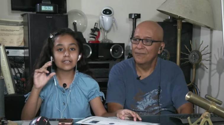 Ashley Martínez Ocampo, la mexicana que descubrió dos asteroides desde su recámara con solo 12 años de edad