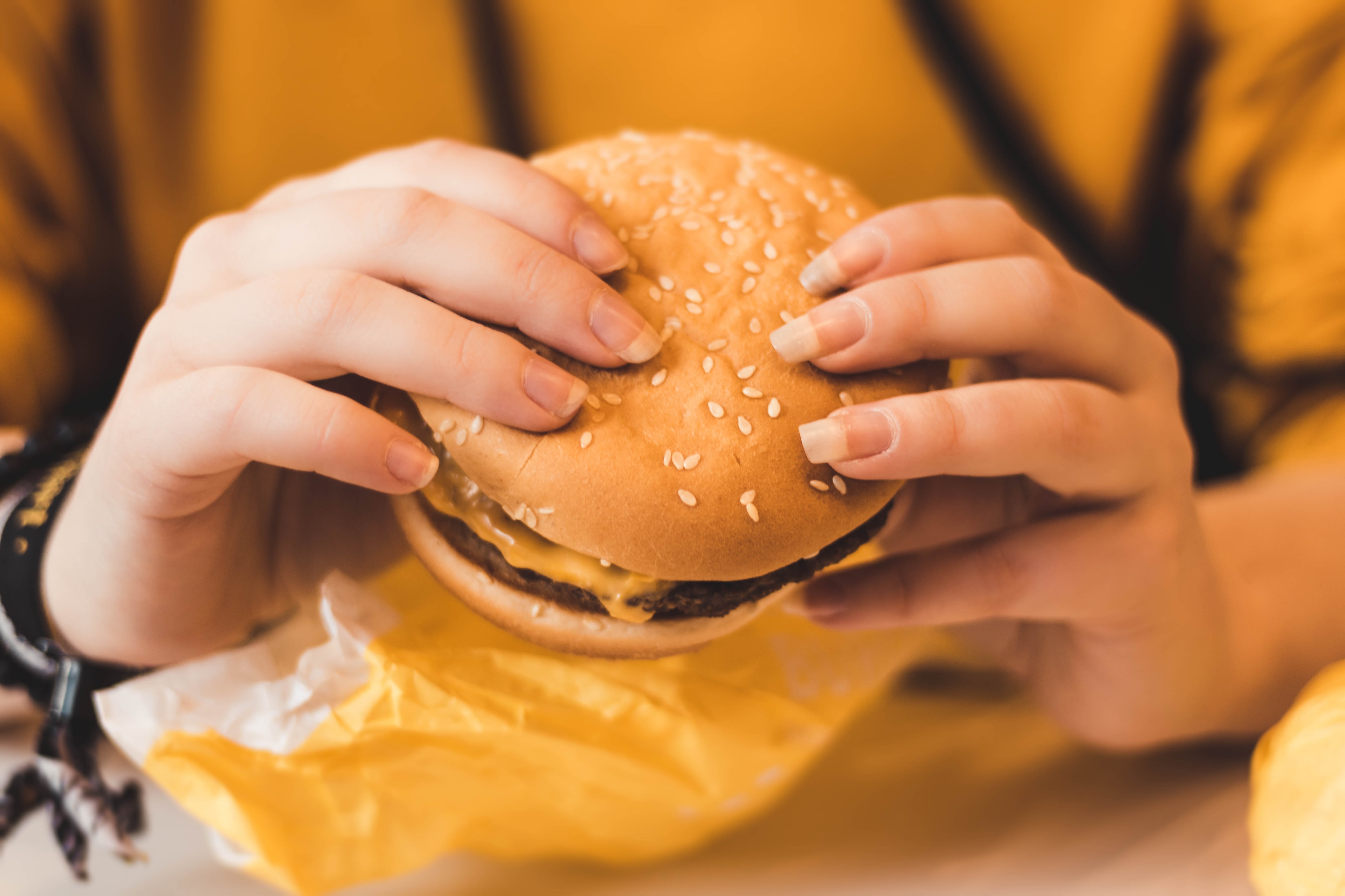 Hamburguesa mcdonals