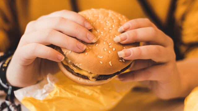 Hamburguesa mcdonals