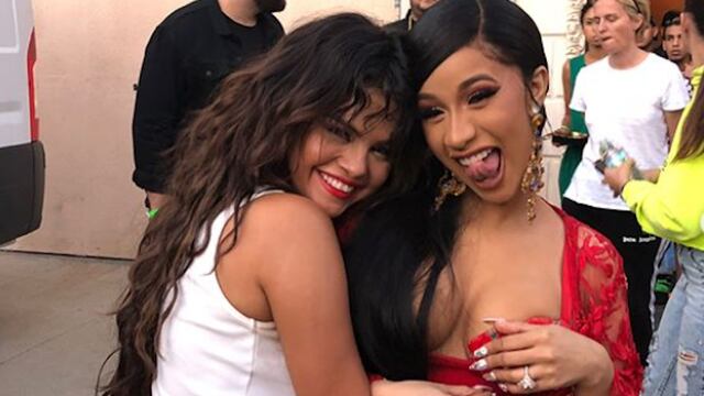 Cardi B y Selena Gómez