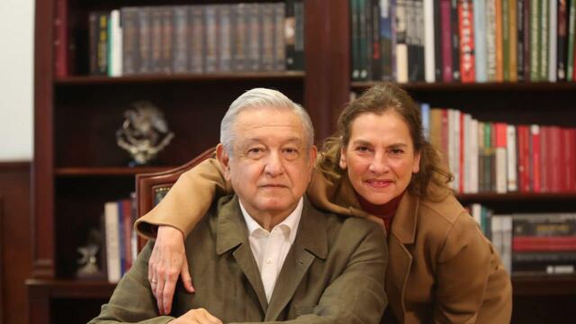 Beatriz Gutiérrez y AMLO