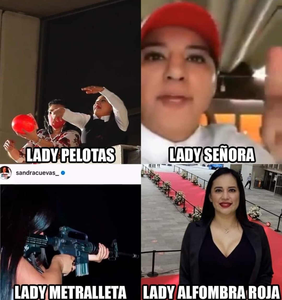 Memes de Sandra Cuevas