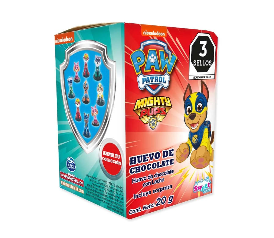 Huevo Paw Patrol La Súper Película