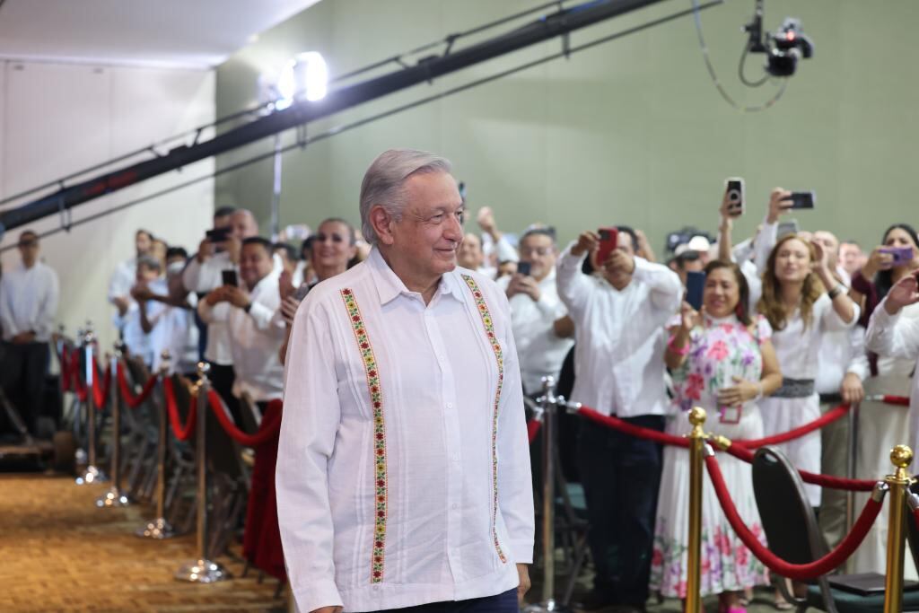 AMLO en su Quinto Informe de Gobierno en Campeche