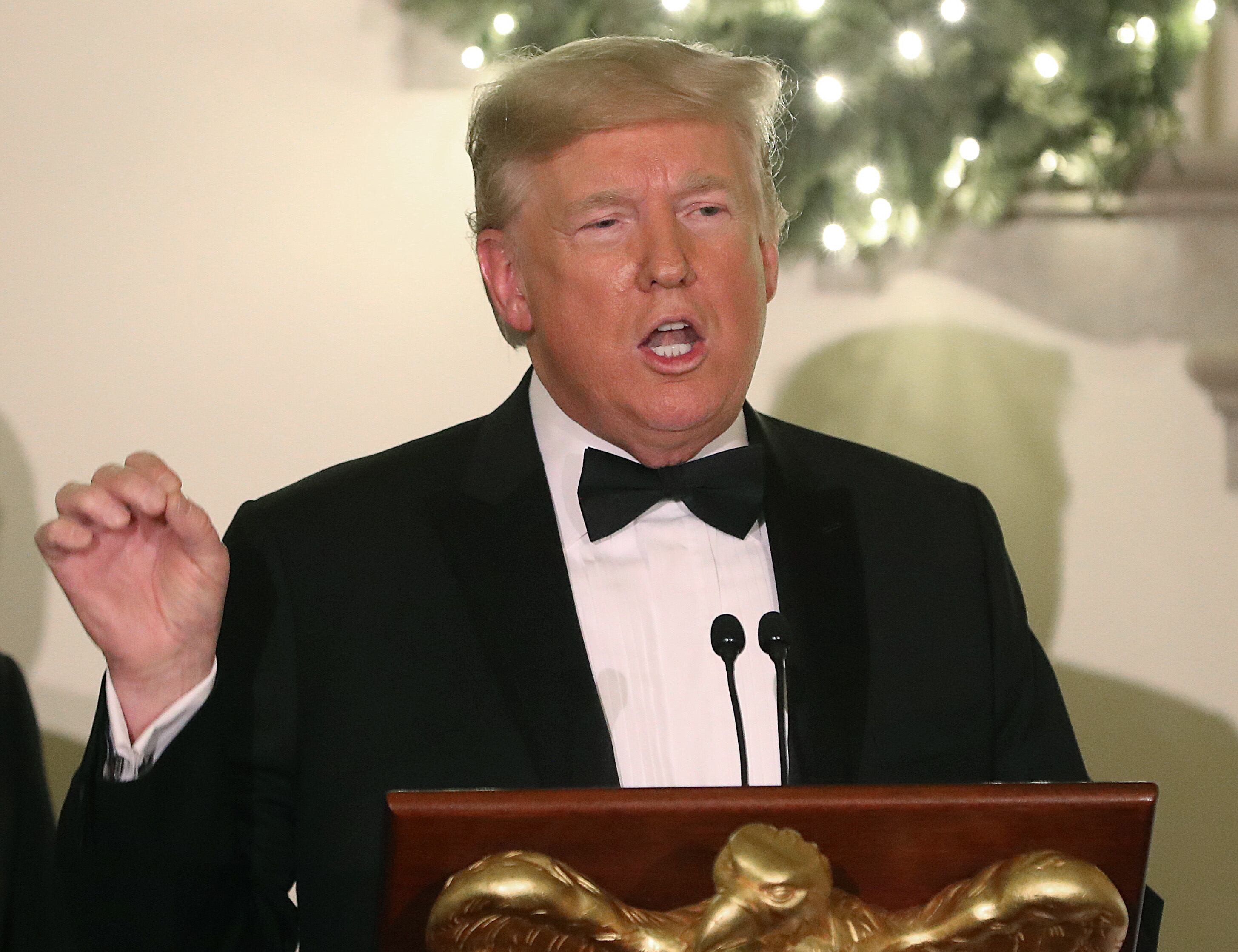 Donald Trump, presidente de Estados Unidos.