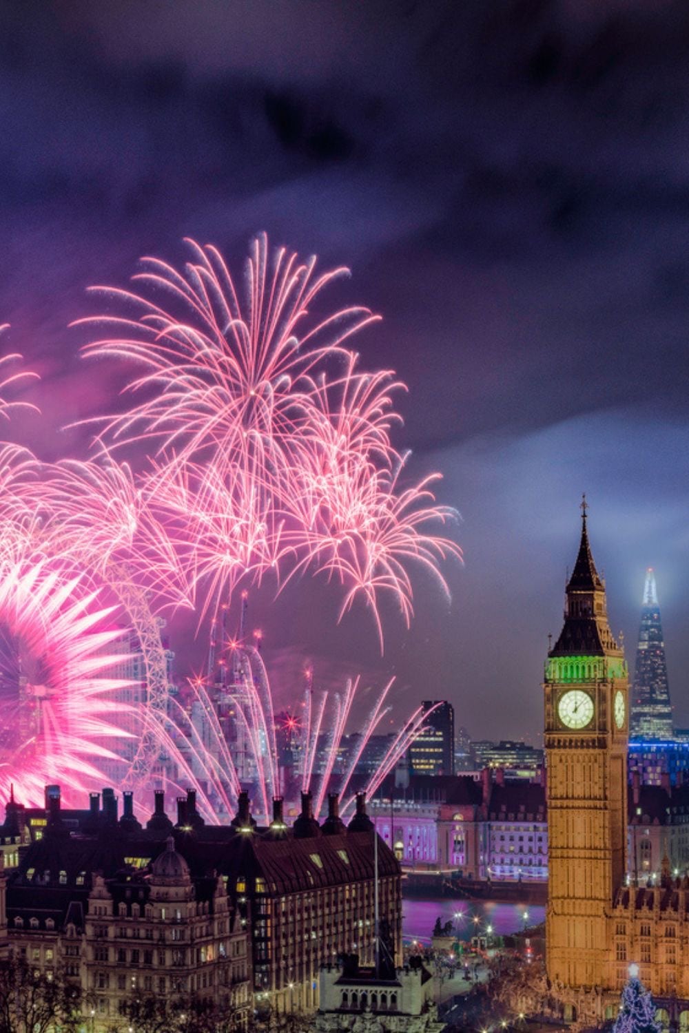 Año Nuevo 2024: Reino Unido se despidió del 2023