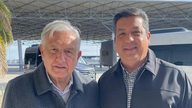 AMLO y Francisco Cabeza de Vaca, gobernador de Tamaulipas /Twitter
