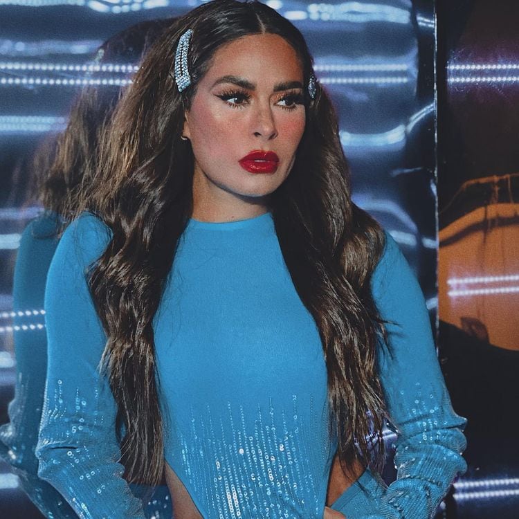 Galilea Montijo, conductora.