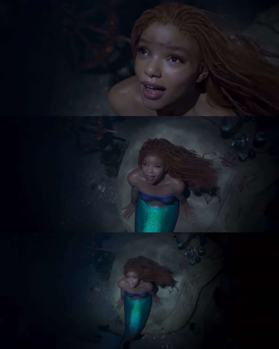 Así se ve Halle Bailey como La Sirenita, la película live action de Disney