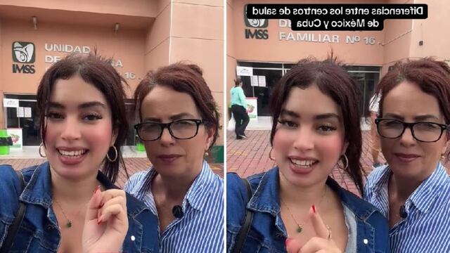 IMSS: Cubana elogia la atención que recibió y se hizo viral