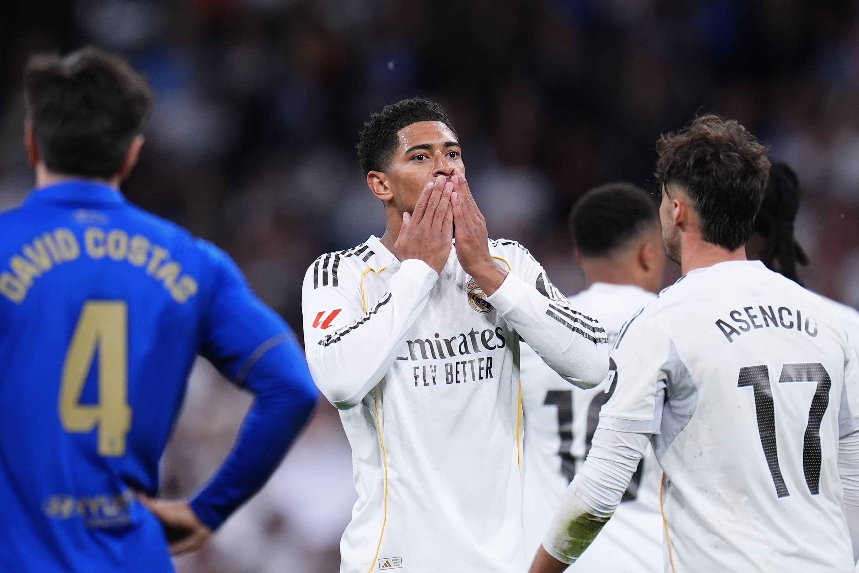 Jude Bellingham anotó el 2-0 para el Real Madrid
