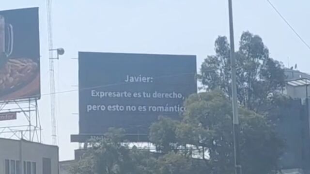 Respuesta de Laura a los carteles