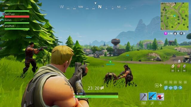 Gameplay de Fortnite