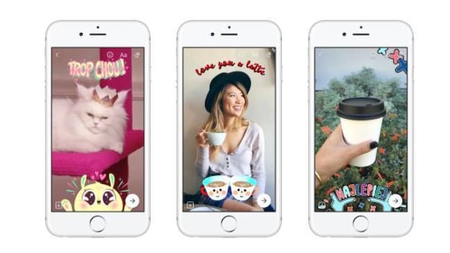 ¡Llegó la Navidad a Facebook! Lanzan nueva cámara con filtros y calcomanías